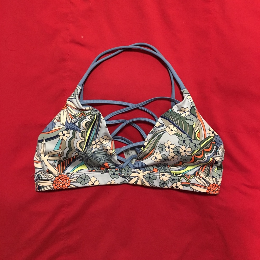 VICTORIA SECRET floral SPORTS BRA